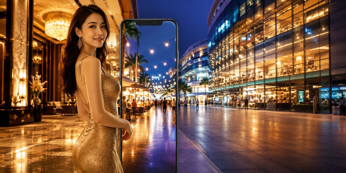 Paparan platform koitoto pada telefon pintar di Johor Bahru